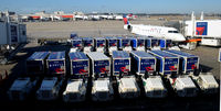  - Atlanta  baggage carts - by Ronald Barker