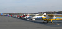  @ Orange County Airport - Orange flight line - by Ronald Barker