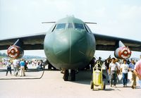  - Lockheed C-141 Starlifter of the  183d Air Transport Squadron, Mississippi Air National Guard at the 1989 Stewart International Airport Air Show, Newburgh, NY - by scotch-canadian