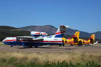  - 1 Beech 200, 2 CL415 and the Beriev 200 testing by Securite Civile - by BTT