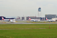  - Austrian Airlines 3 x B767 and 1 x Fokker - by Artur Badoń