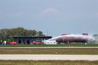  - Airport fire engine on exercise... - by Holger Zengler