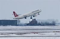  - A lousy cold day and this plane is acting the rush hour between 1 and 3 p.m. - by Holger Zengler