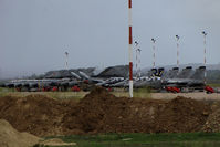  @ Decimomannu Air Force Base Airport - Decimomannu AB parking 9 Tornado and 5 AMX Ghibli - by BTT