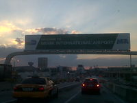  - The entrance of Miami International Airport (MIA) - by Jonas Laurince