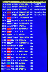  - Time-table at Terminal C - by Tomas Milosch
