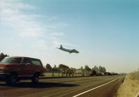  - Lockheed P-3 Orion on Final Approach to NAS Moffett Field, Mountain View, CA - July 1989 - by scotch-canadian