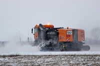  - Twinkling snowplow no. 117 on duty...... - by Holger Zengler