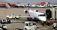  - United Express Aircraft at gate - by Ronald Barker