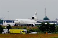  - Big bird on taxiway W 1 is lining up for departure on rwy 08L... - by Holger Zengler