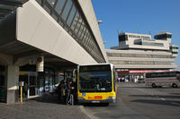  - Bus service outside the main building. - by Tomas Milosch