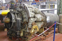  - de havilland Ghost jet engine, preserved at the Norfolk and Suffolk Aviation Museum, Flixton. - by Graham Reeve