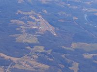  @ Elkin Municipal Airport - Looking east from 10,000 ft. - by Bob Simmermon