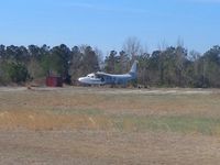  @ Florence Regional Airport - An old Grumman amphib near the end of RWY 1 at Florence, SC. - by Bob Simmermon