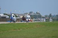 @ Macaé Airport - Macaé Airport is the main off-shore hub in Brazil. Half the apron is visible here. - by FerryPNL