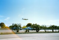  - Lockheed P3 Orion on final approach to Moffett Field, Sunnyvale, CA - by scotch-canadian
