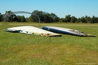  @ Shell Creek Airpark Airport - A pair of Douglas DC-3 wings. - by Carl Byrne (Mervbhx)