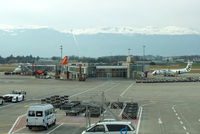  - satallite gates at Geneva - by Chris Hall
