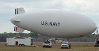  - The Navy's only airship winters at the marion county airport. - by dennisheal