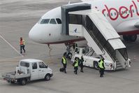  - ...and the passengers are queueing at the check in.... - by Holger Zengler
