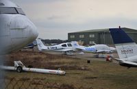  - Busy Bth Handling including fuselage of G-CEAH, a Cirrus and a Liberty XL2. - by John Coates