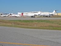  @ Atlanta South Regional Airport - Tie down ramp - by Bob Simmermon
