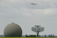  - Low height passage of a Boing E-3F SDCA over its home base , Avord air base 721(LFOA) - by Yves-Q