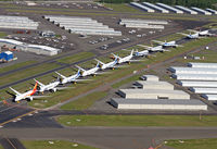  - Runway 11-29 is closed and used for B.787 storage - by Duncan Kirk