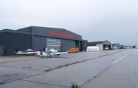  @ Mendig Army Base Airport - Roland Aircraft hangar at former German Army Aviation base, now civilian Mendig airfield  - by Ingo Warnecke