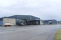  @ Mendig Army Base Airport - No 2 hangar of the Fliegendes Museum Mendig (Flying Museum) during an open day at former German Army Aviation base, now civilian Mendig airfield  - by Ingo Warnecke