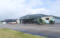  @ Mendig Army Base Airport - No 2 hangar of the Fliegendes Museum Mendig (Flying Museum) during an open day at former German Army Aviation base, now civilian Mendig airfield  - by Ingo Warnecke