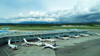  - View of Vancouver Airport from the Fairmont Vancouver Airport Hotel - by speedbrds