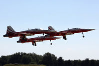  - 60 years Patrouille de France : take off  F5E Tiger II Patrouille Suisse - by BTT