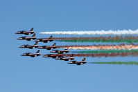  - 60 years Patrouille de France : MB339C Frecce Tricolore - by BTT