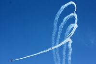  - 60 years Patrouille de France : Spanish aerobatic team Aguila (Eagle) - by BTT