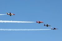  - 60 years Patrouille de France : Alphajet, MB339C, Hawk, C101 - by BTT