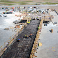 - Construction project to make new gates at DFW - by Ronald Barker