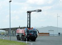  - Engine no. 6 is the newest kid in fire station and it looks like it is proud to be there..... - by Holger Zengler