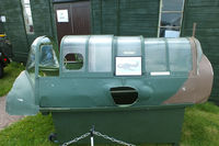  - Miles M.25 Martinet canopy at the Wartime Aircraft Recovery Group, Sleap - by Chris Hall
