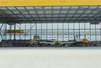  - No.1000 of my airport pics is dedicated to DHL which always offers a good scene to me (currently a view into a well filled hangar).... - by Holger Zengler
