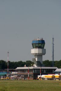  - A shot from Eelde airport at a beautiful day with the small and nice control tower.  - by Jorrit de Bruin