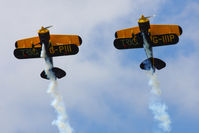  - G-PIII and G-IIIP displaying at AeroExpo 2013 - by Chris Hall