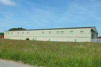  - one of four surviving T2 hangars at the former RAF Peplow, which was also know as:	HMS Godwit II / RAF Child's Ercall / RNAS Peplow. It was in use between 1941 and 1949 - by Chris Hall