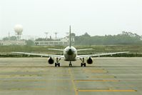  - Special view on a taxiing aircraft on its way to take off.... - by Holger Zengler
