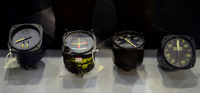  - Airplane instruments on display at DCA - by Ronald Barker