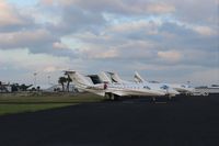  @ Executive Airport - Some lined up aircraft for NBAA - by Florida Metal
