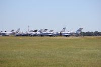  @ Executive Airport - NBAA overflow parking - by Florida Metal