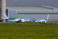  - Thomson Boeing 767-304 G-OBYG and Boeing 757-28A G-OOBA - by Chris Hall