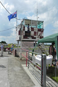  - Breighton's control tower during Bucker Fest - Wings & Wheels at The Real Aeroplane Club, Breighton Airfield, July 14 2013. - by Malcolm Clarke