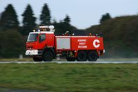  - Fire truck rwy 25L, Brest-Bretagne Airport (LFRB-BES) - by Yves-Q